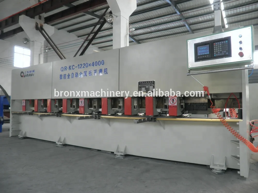
CNC v grooving machine equipment device manufacturer 