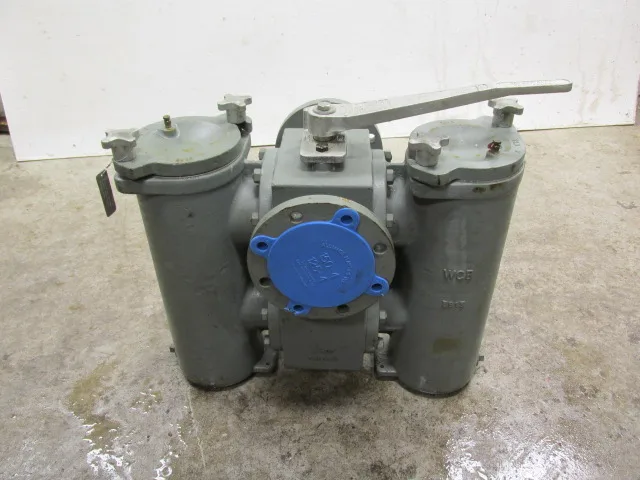 Class 300 Carbon Steel Flanged End Duplex Strainer  |  Class 300 Stainless Steel Flanged End Duplex Strainer