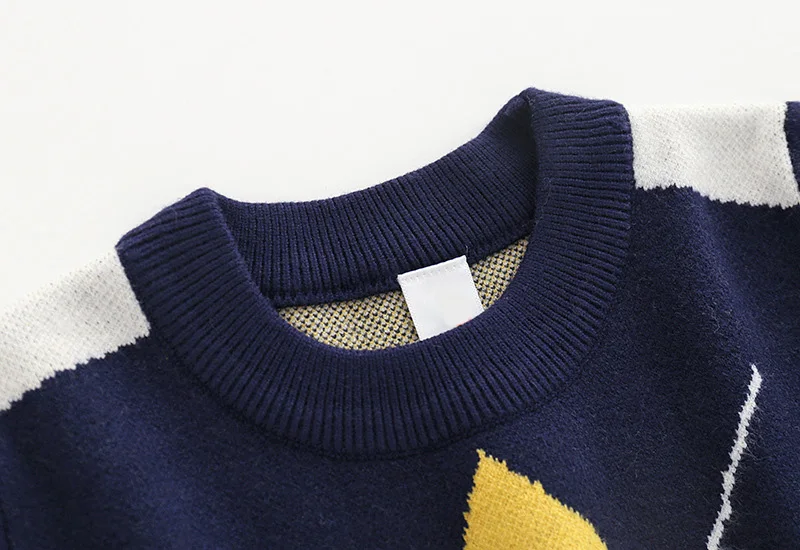 Boys Sweaters Autumn Winter Kids Knitted Sweaters and Pullover Casual Kids Pullover Tops