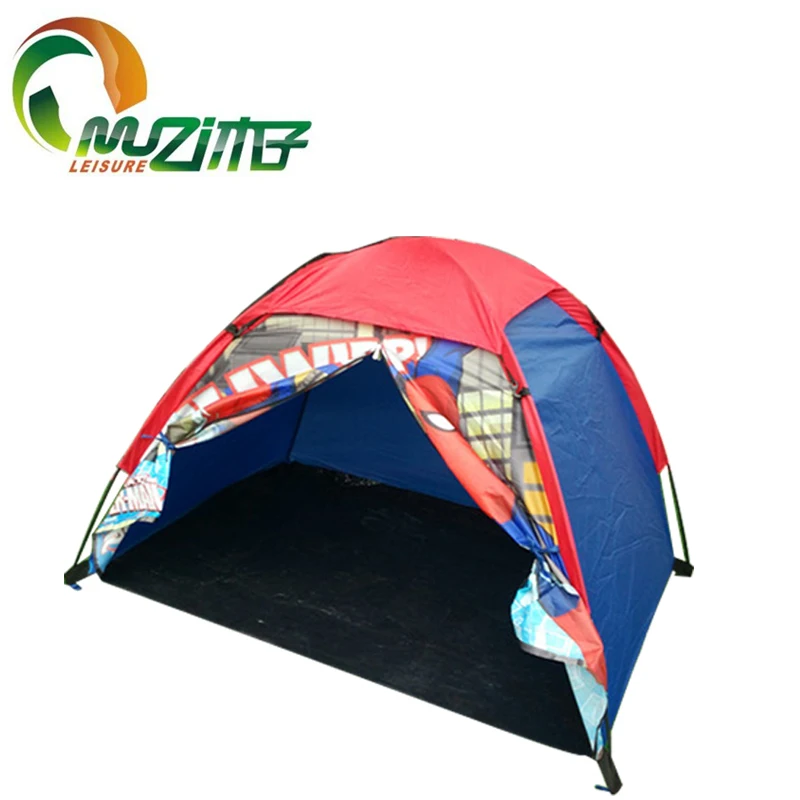 Automatic Spiderman Pop-Up Kids Play Tent Soft Polyester Sports Toy Playhouse for Indoor and Outdoor Play Model Play House