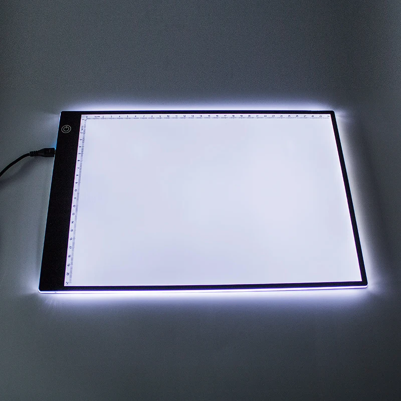 A4 ultra-thin portable LED light box tracer USB power LED art craft tracing paper light pad 4mm