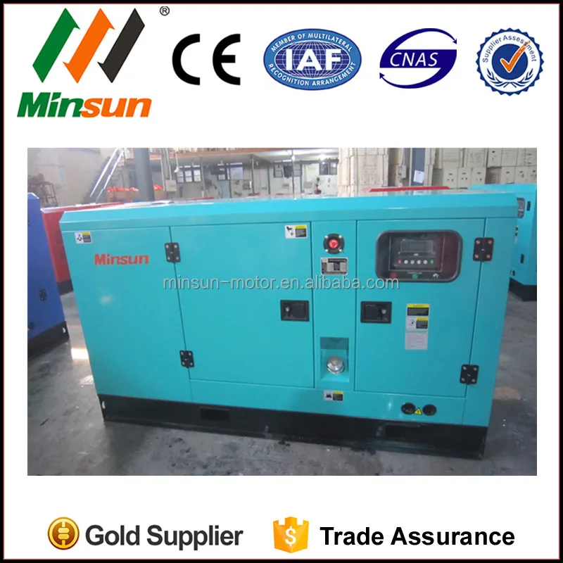 Фуцзянь завод! 40kW 50kVA Canopy Звукоизоляционный Дизель-Генератор