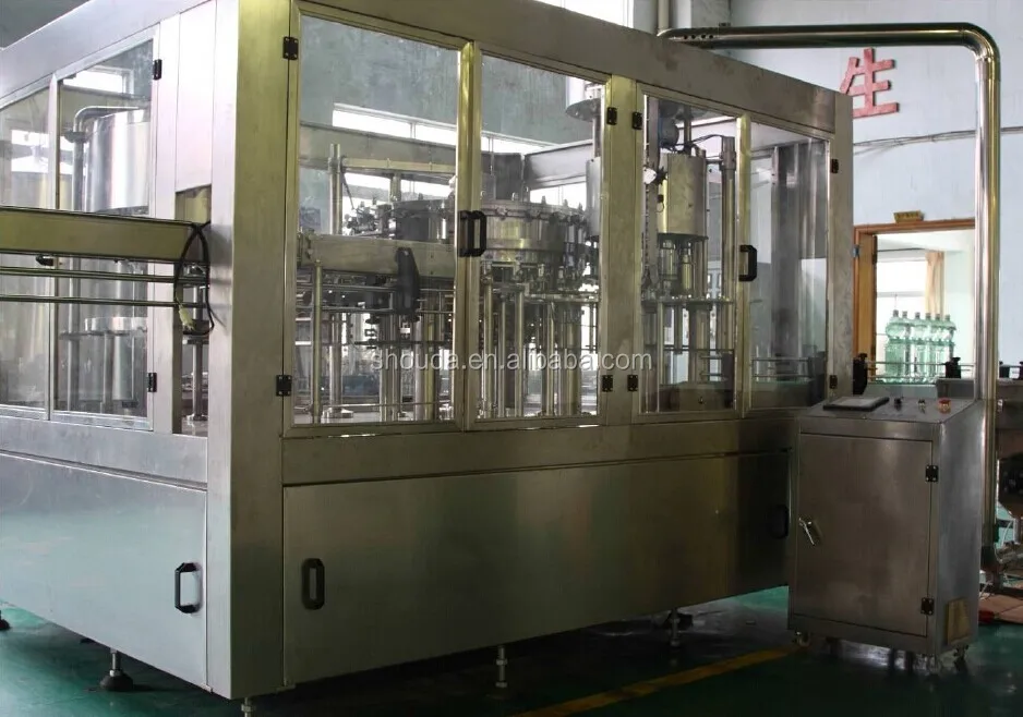 factory price carbonated water coco cola soda water fanta soft drink soda water bottling machine