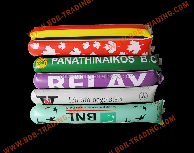 
Factory price China supplier cheering inflatable stick 