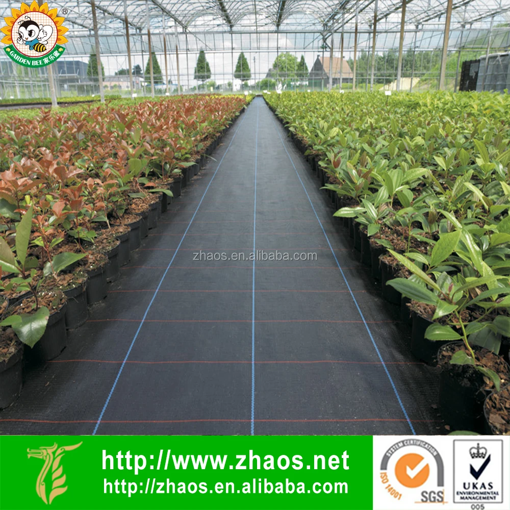 
High density sulzer landscape fabric pp woven weed mat 