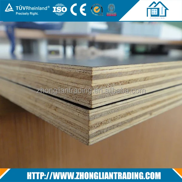 Building Material 4x8 18mm plywood biz standard film faced marine plywood