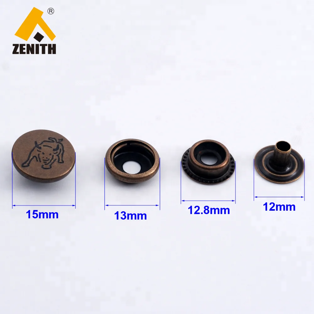 Custom Ring Snap Fasteners Button BM10201
