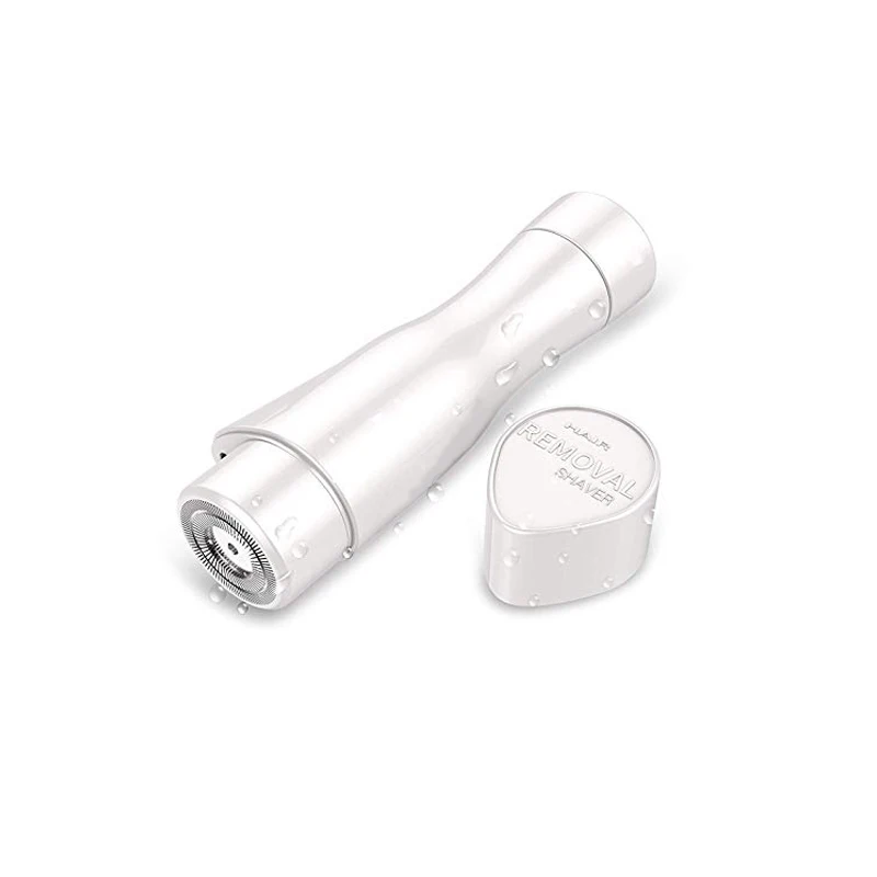 Mini Electric Body Face Ladies Facial Hair Remover for Women ABS+POM+SUS White/oem 2 Years Battery NICEMAY QM-1506