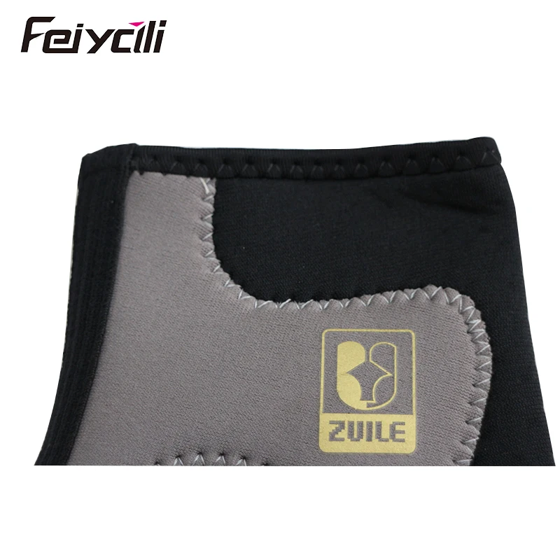 Customized size compression elastic adjustable ankle foot support