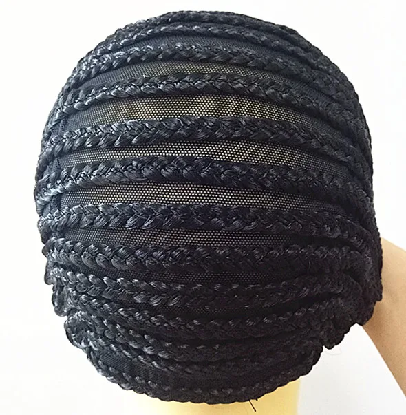 synthetic braided wig cap for black women