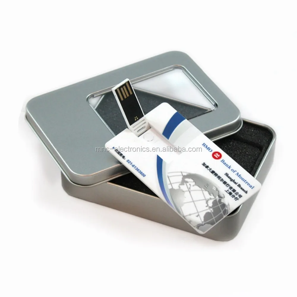 Factory Price Credit Card Shape USB Memory Stick, New Business Gift Credit Card USB Flash, New Customize Design USB Sound Card