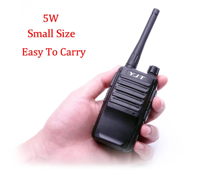 5 Watt YJT T8 400-470MHz UHF Handheld Radio Toki Voki