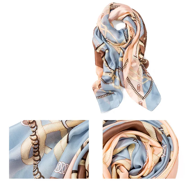 High quality ladies scarves custom print sweet beach towel scarf