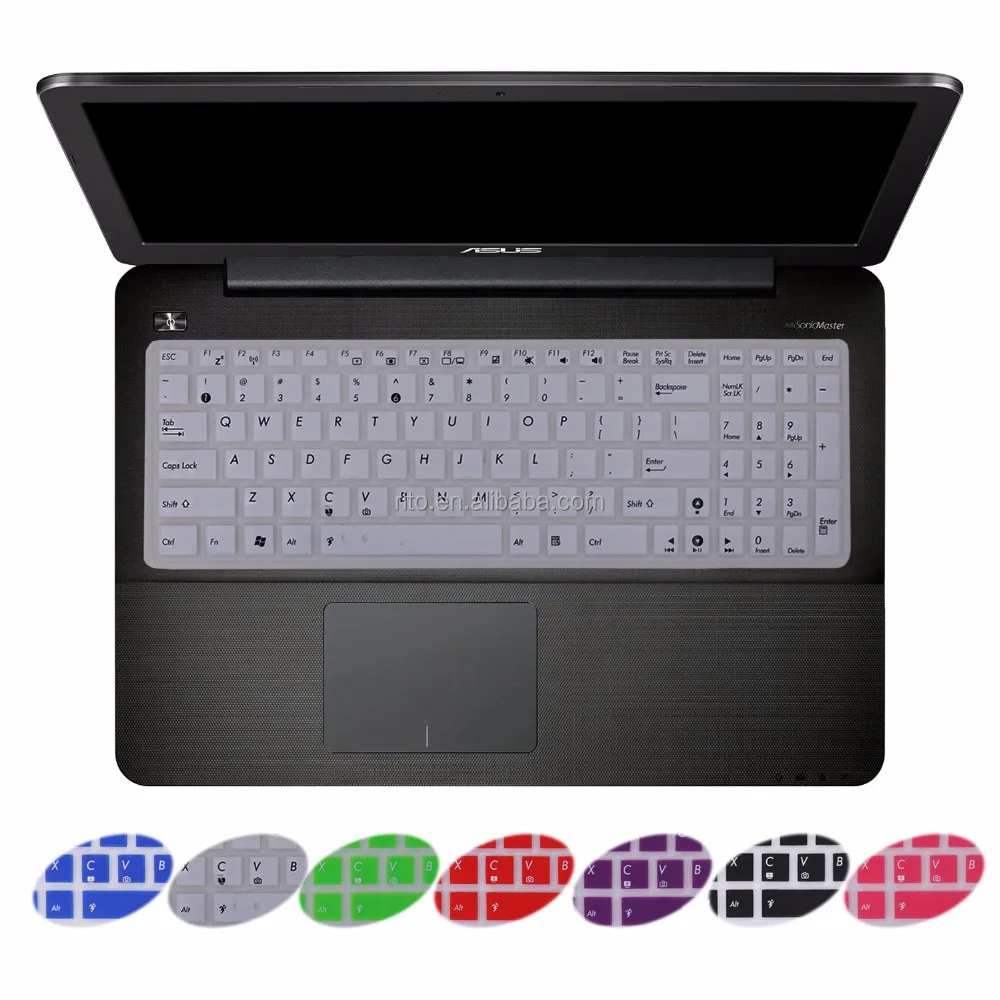 For Asus 15.6 Laptop Keyboard Cover, Custom Silicone Keyboard Cover for Asus Chromebook G501JW K501UX