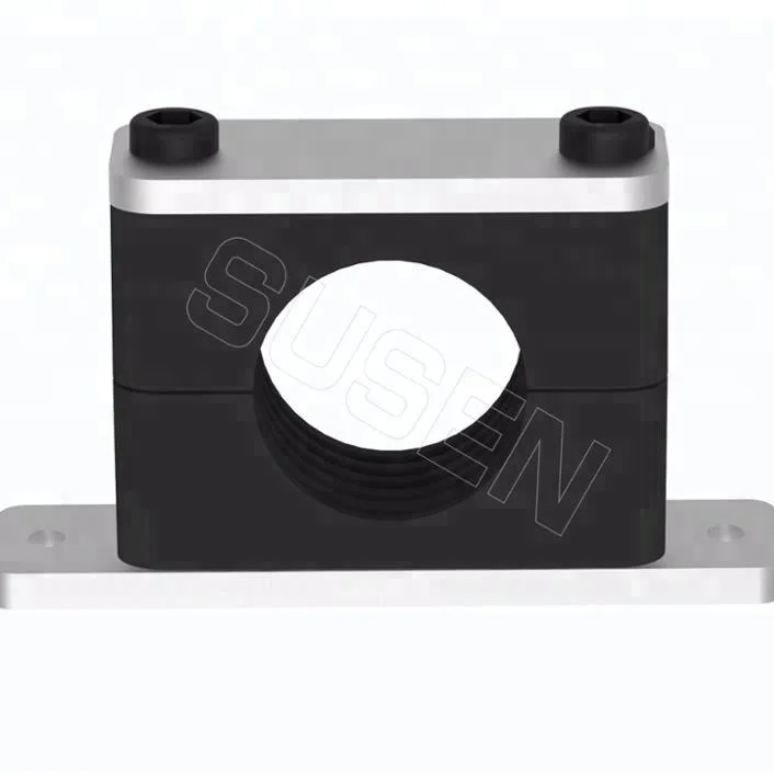 nylon square pipe/ tube clamp/25mm adjustable tube clamps