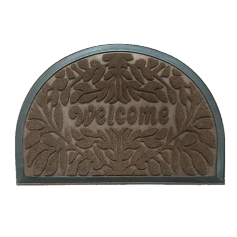 Hot Sales Rubber Door Mat Embossed Non Slip Door Mat
