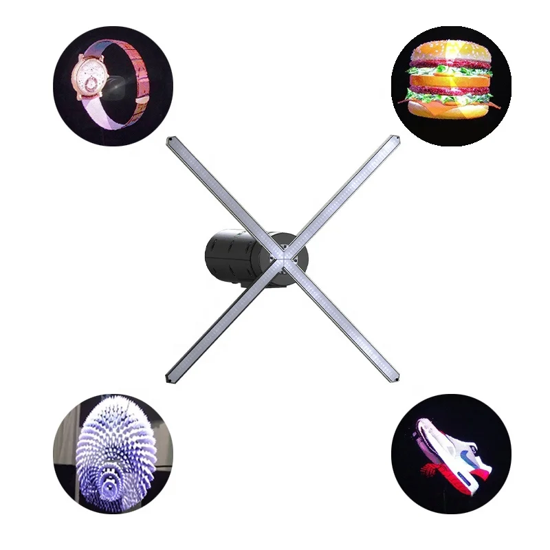 
Spinning Micro WIFI 3D Hologram Fan LED HOLOGRAM FAN with 65cm 