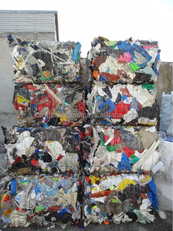 
PP HARD - RIGID MIX (aprox. 80%-90% PP - aprox. 10%-20% othe plastics PE,PS,PVC etc.) BALES SCRAP - WASTE 
