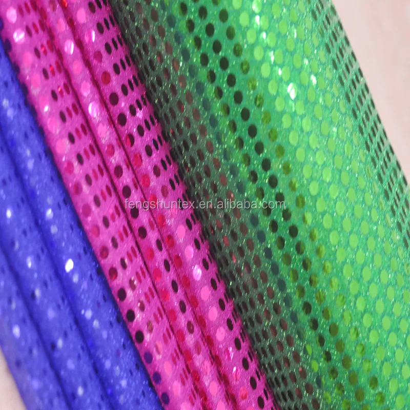 Hologram/glimmer sequin tulle mesh for wedding