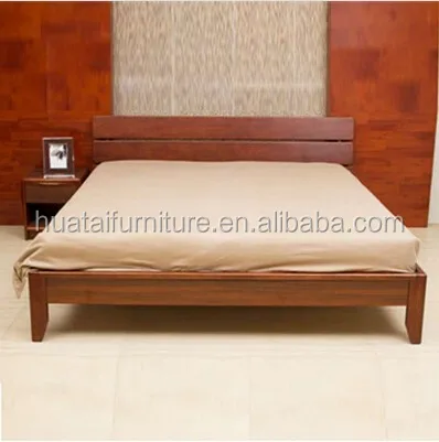 Customize 5-star hotel bedroom sets wood hotel king size bed designs