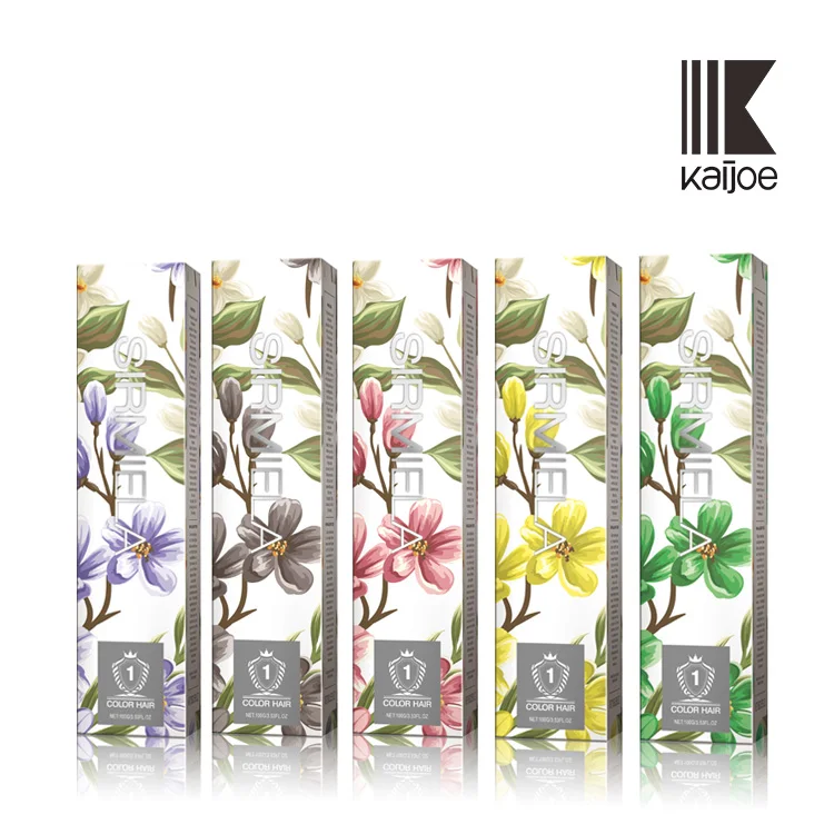 Professional Hair Dye Brands Private Label Color Cream