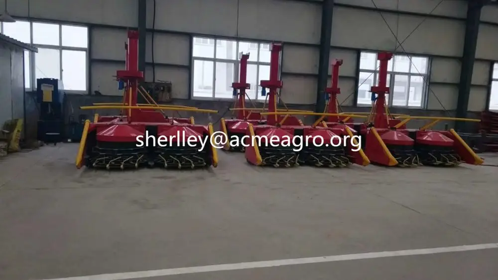 corn silage forage harvester tractor mounted silage harvester
