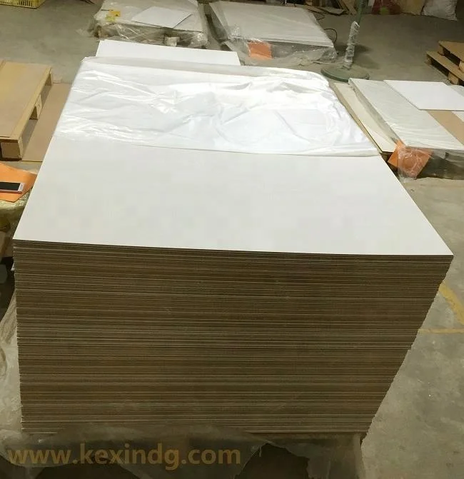 
PCB White Melamine Backup Board for pcb drilling hole 