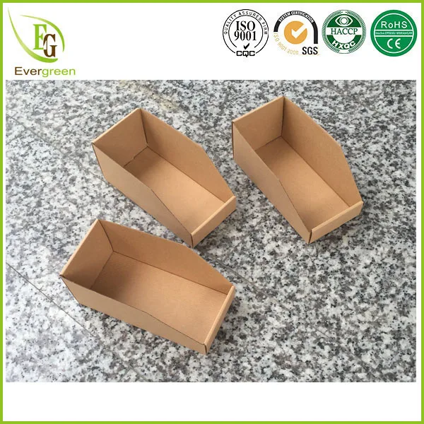 
custom template design small product packaging display bin box for auto parts 