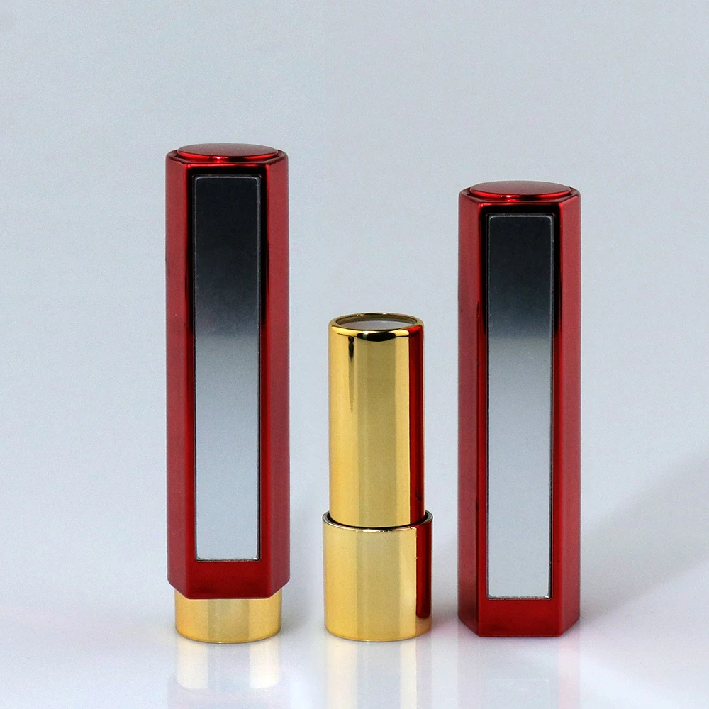 Make your own lipstick tube aluminum material click lipstick tube
