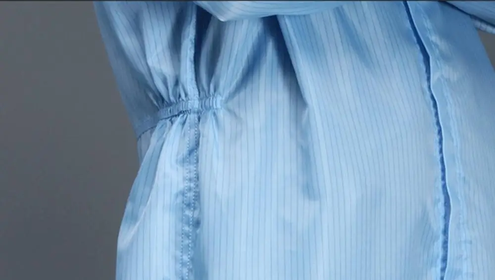 Antistatic ESD Laboratory Coverall Jumpsuit With Attached or Seperate Hood