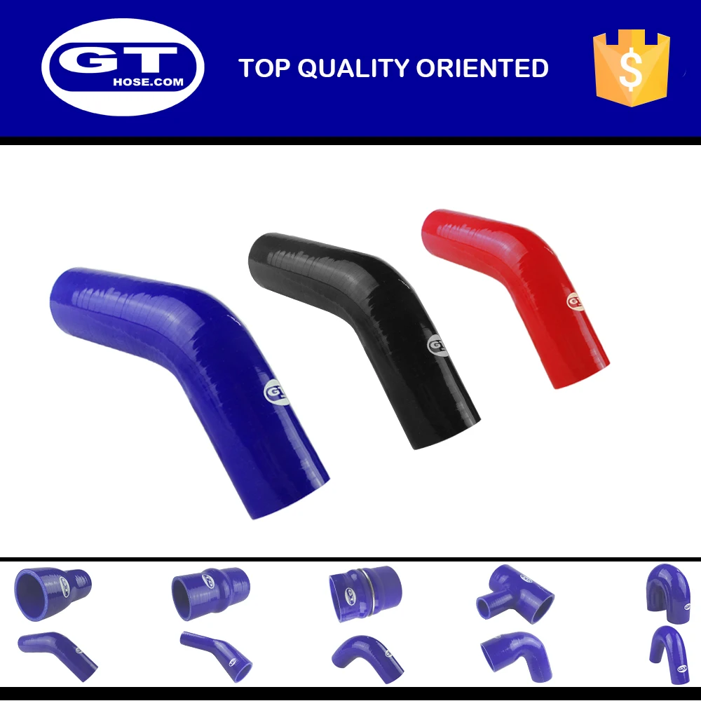 High Performance Automotive 45 Degree Elbow Silicone Rubber Hose