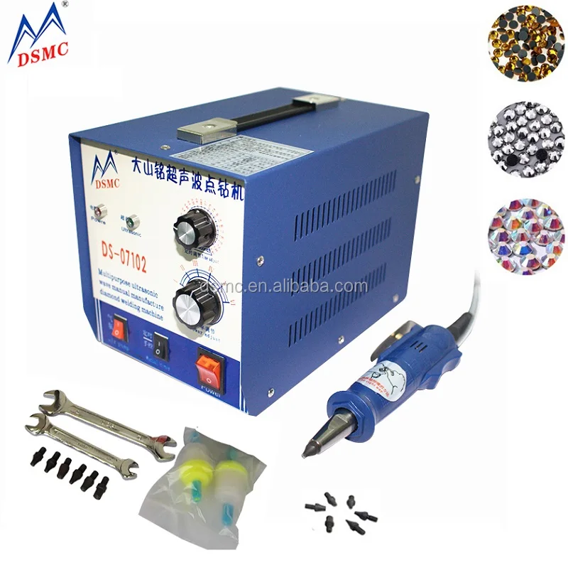 Small ultrasonic welding machine Automatic hot fix rhinestone machine in dubai