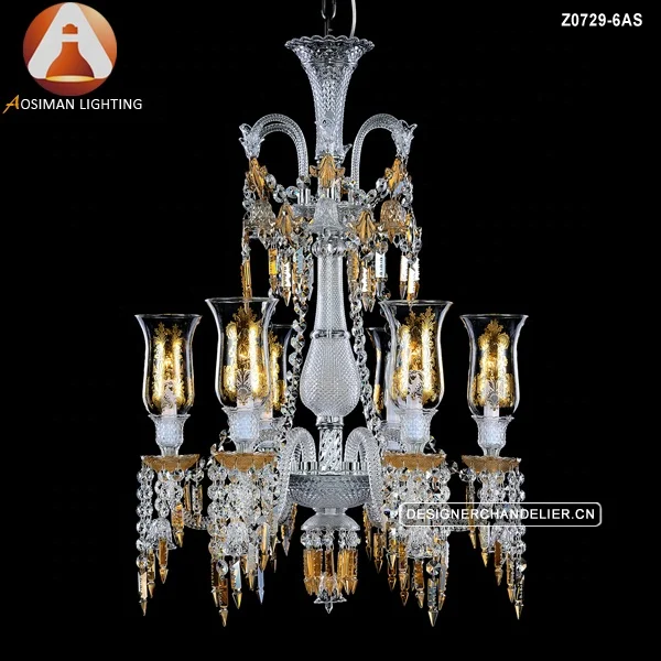 Design 6 Light Crystal Chandelier