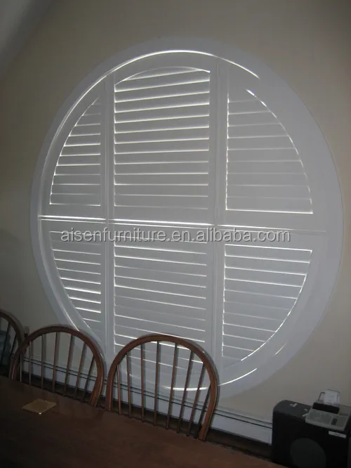 Various shaped shutter parts round window shutter universal adapter with safety shutter