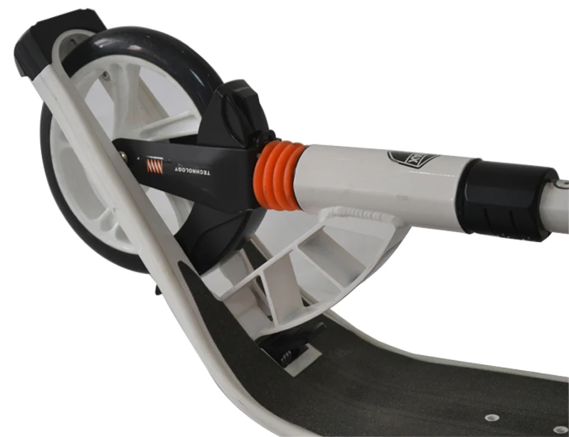 Алюминиевый Pro складной автомобиль/городской пуш-ап 2 большое колесо ножная педаль взрослый самокат оптовая фабрика изготовленный на заказ логотип Складной Скутеры