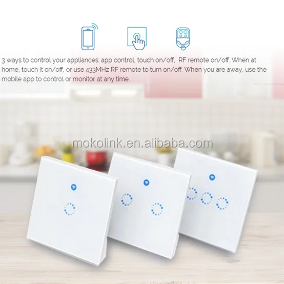 Zigbee Smart Home Electric Wifi Light Alexa Switch
