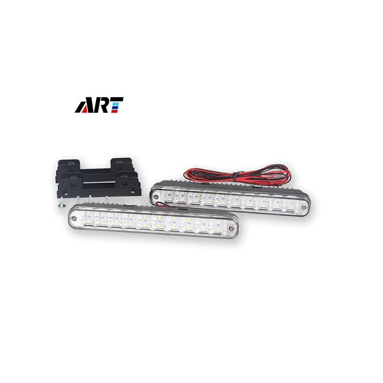 
Car Cob Top Selling 26Cm Led Drl Daylight Driving Super Bright Flexible Waterproof Straight White For Universal Cars 