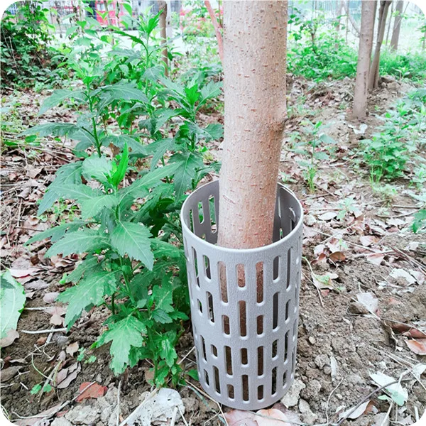 Plastic tree guard for protection
