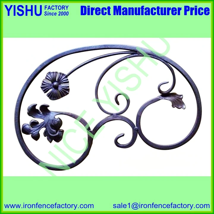
Producing Kinds Of Ornamental Wrought Iron Fer Decore,Wrought Iron Components,Balustrade And Railing Bars With Low Price 