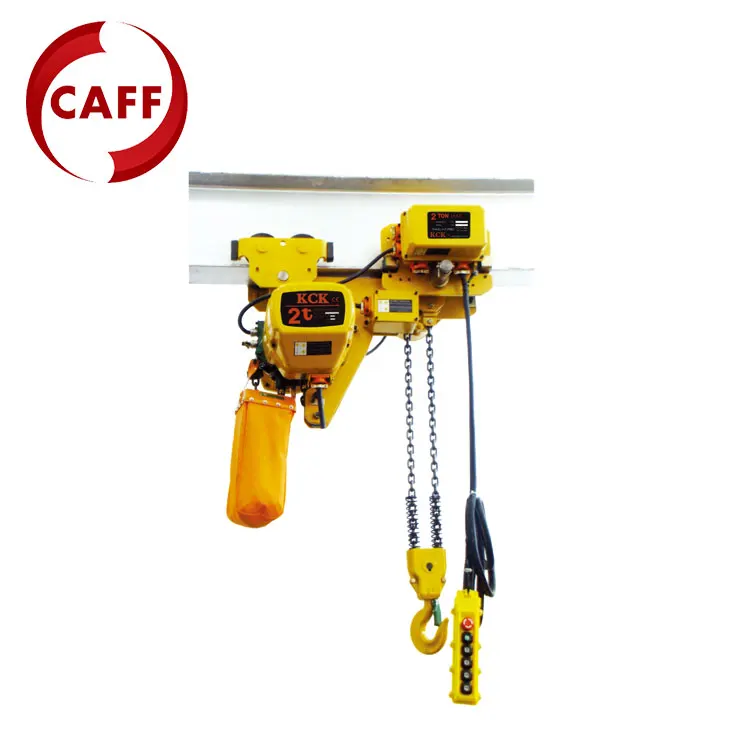 1T Китай Лучшая цена механическая Электрическая цепная таль с тележкой