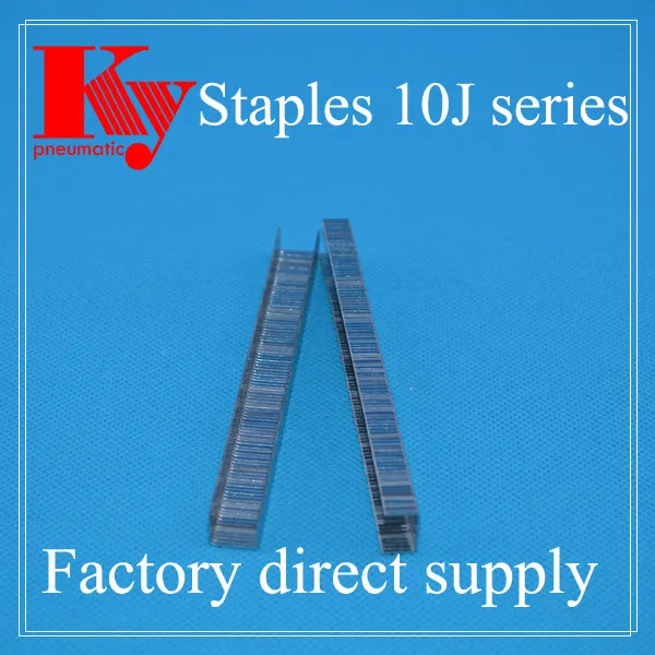 1013J Model KY Staple Silver Surface Pneumatic Fastener U Type Nail