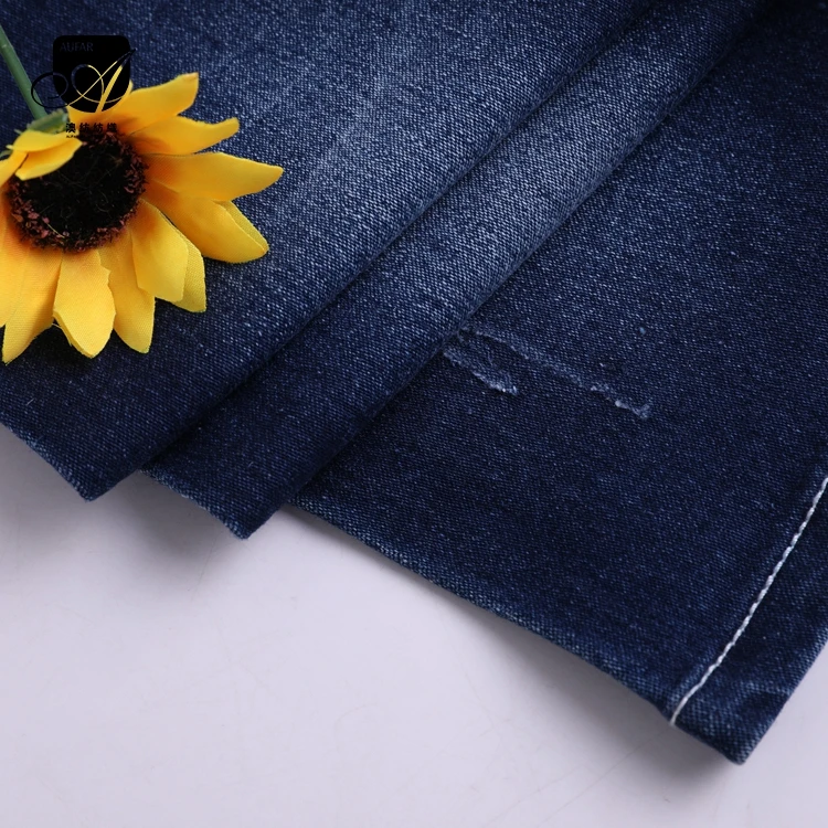 cotton textile fabric denim cotton polyester rayon spandex denim for jeans 3341M423-1#