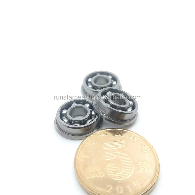 high precision 4.762*12.7*3.967MM SFR3 FLANGED BALL BEARING