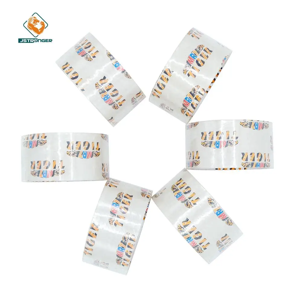 Packaging Waterproof Transfer Opp Bopp Strong Clear Adhesive Packing Tape 48mm