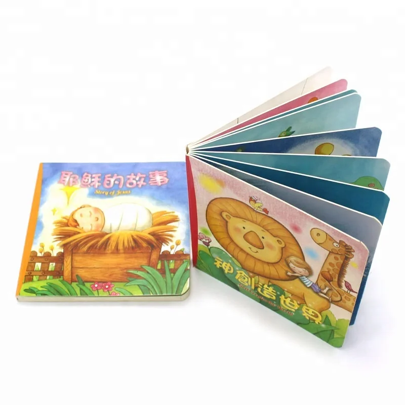 Overseas Hardcover Illustration Bible Story Book For Children