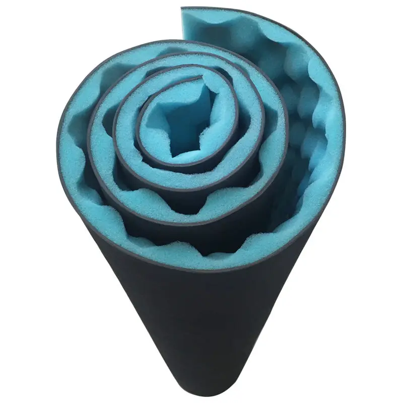 Customized soundproofing foam with mass loaded vinyl acoustic sound barrier