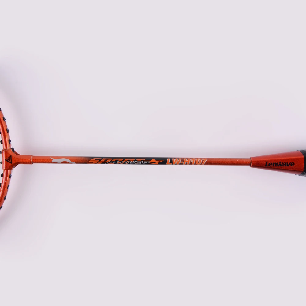 Newest outdoor custom printed badminton racket