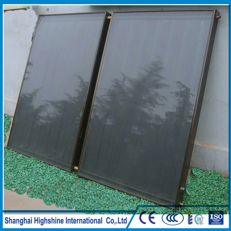 Custom printed new design solar thermal collector panel for piscina heating Flat Plate Solar Collector