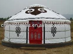 100% wood frame mongolian Yurt tent