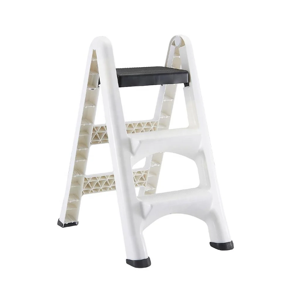 for kids and adults BPA free plastic folding 2 or 3 step folding ladder